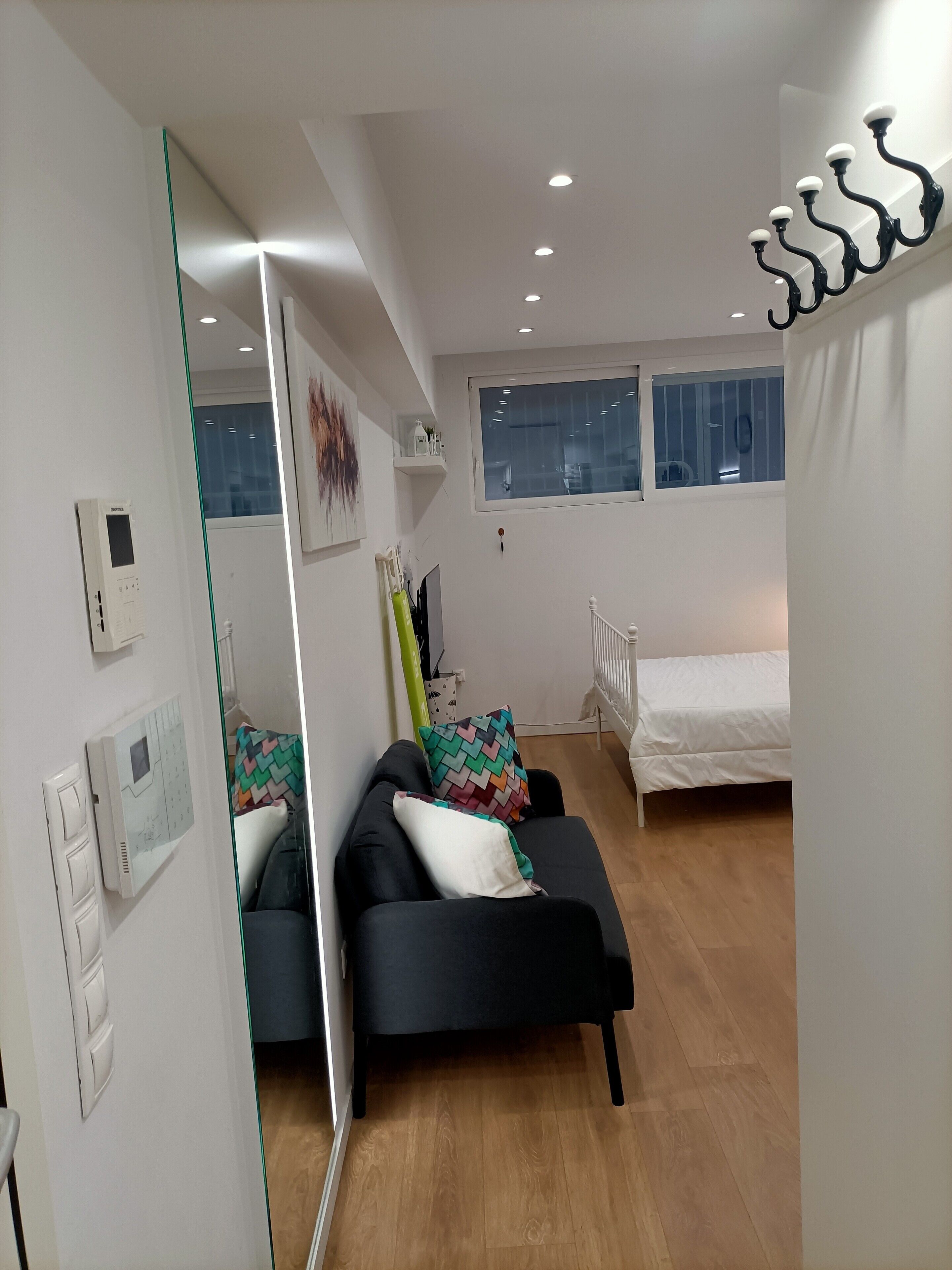 Entrée de l’hébergement