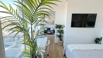 1 bedroom, desk, iron/ironing board, WiFi