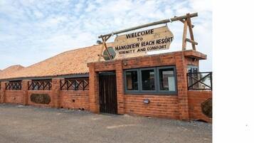 Majoituspaikan julkisivu