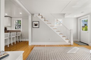 Interior - Newly Renovated 2BR Rockport Home w/ parking Steps to Back Beach+Bearskin Neck! (Rockport)