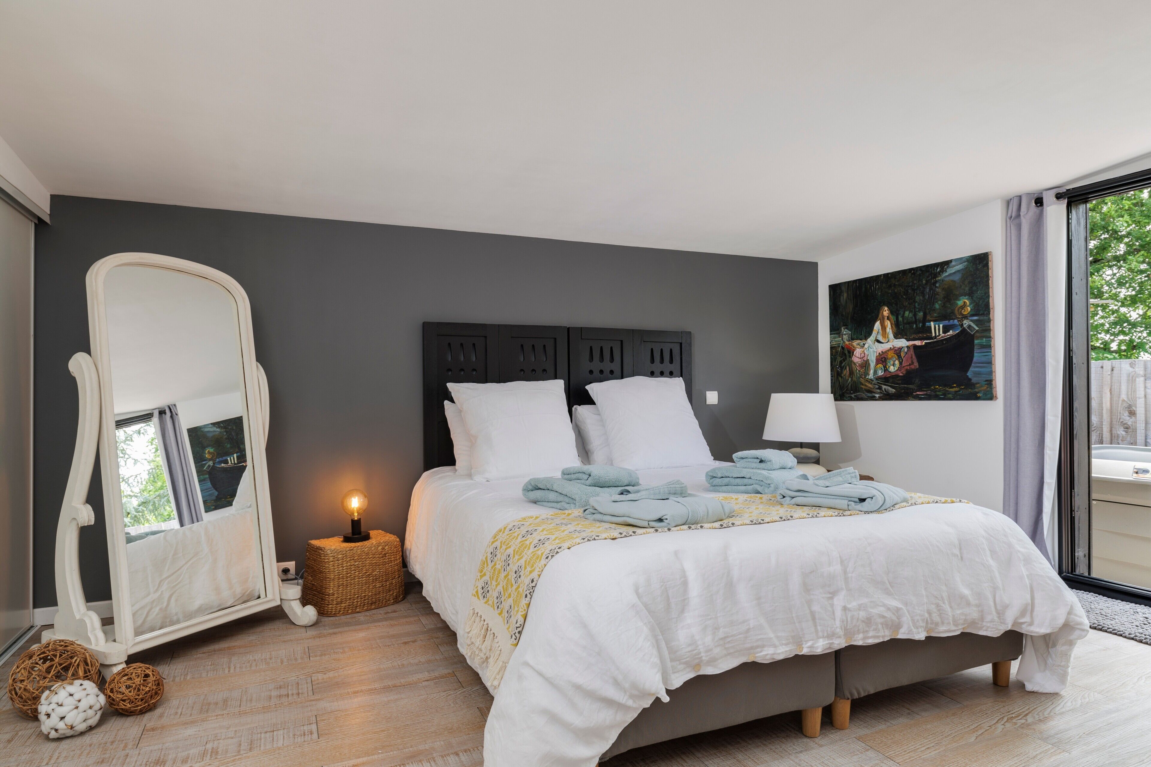 1 slaapkamer, beddengoed