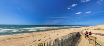 Maison de vacances 'Maison De La Plage' avec piscine privée, Wi-Fi et climatisation