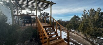 Luxury Glamping in High Rolls Mountain Park, NM Stunning Views & Modern Comforts