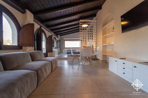 Appartement Duplex Confort, vue mer | Coin séjour