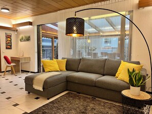 TV connectée, cheminée