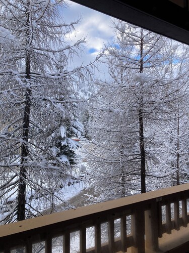 Chic mountain ski-in condo. Cozy gas fireplace, luxuriously appointed.   