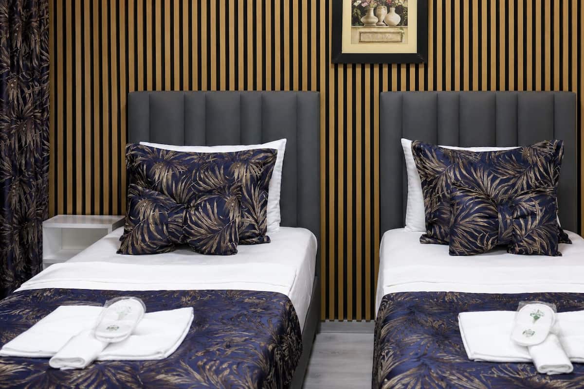 Ground Floor Double Room | Premium bedding, minibar, desk, cribs (free)