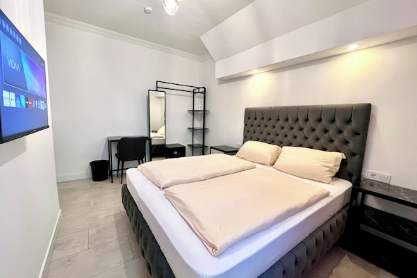 Doppelzimmer | Schallisolierte Zimmer, kostenloses WLAN, Bettwäsche