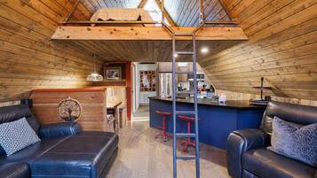 Una Smart TV, un reproductor estéreo