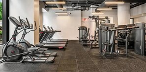 Fitness facility - Luxury 1BR - Balcony- Elevator - Gym - Lounge -Rooftop -In Unit Laundry - Manhattan (New York)