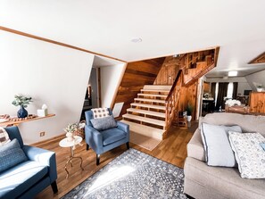 TV connectée, cheminée