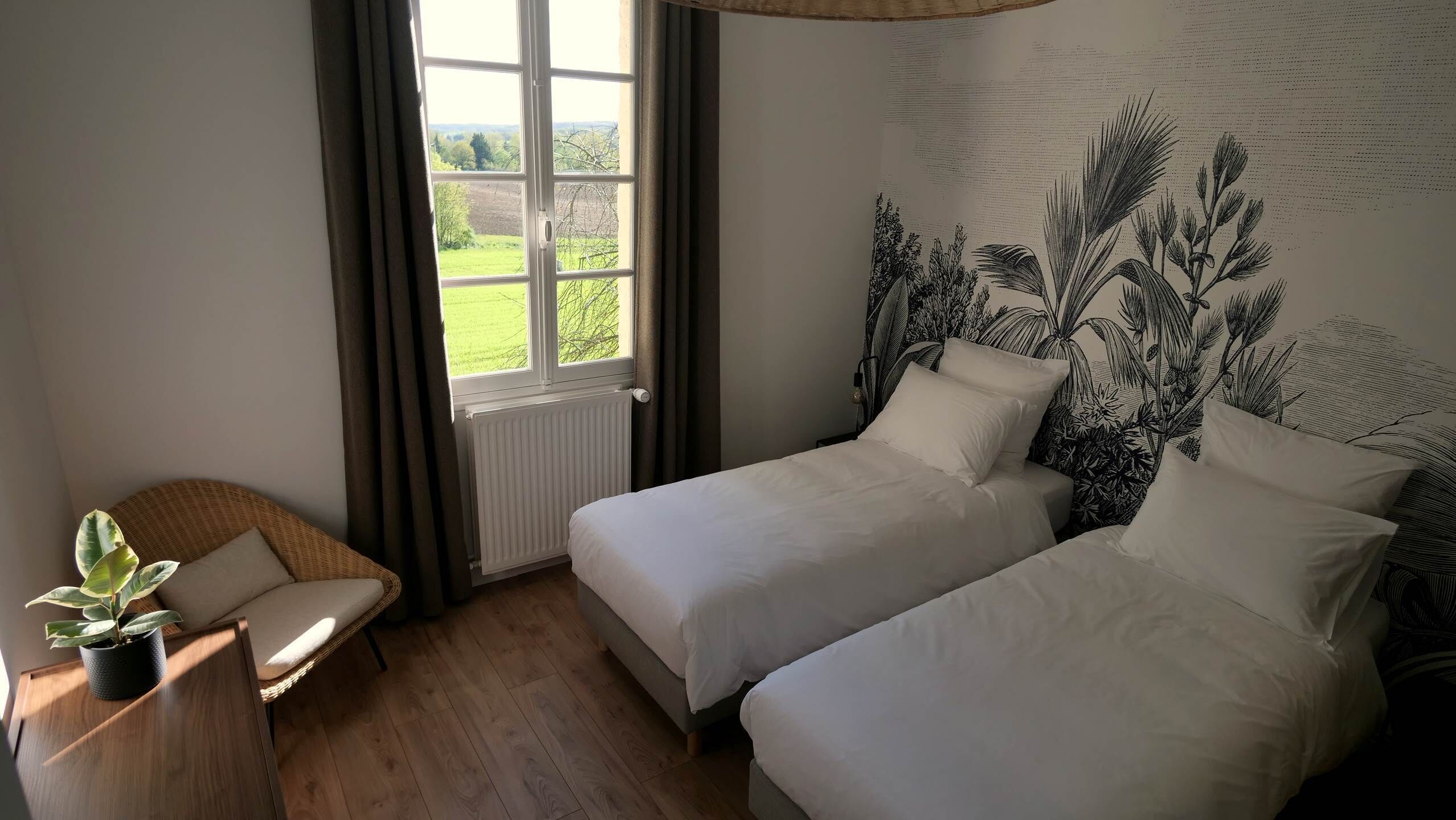 2 chambres, Wi-Fi gratuit, draps fournis