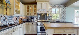 Charming waterfront home with patio, W/D, & amazing location