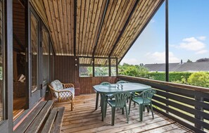 Outdoor dining - 2 bedroom lovely home in Melby (Melby)
