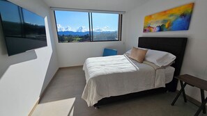 2 slaapkamers, een strijkplank/strijkijzer, wifi, beddengoed