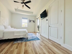 4 bedrooms, travel cot, WiFi, bed sheets