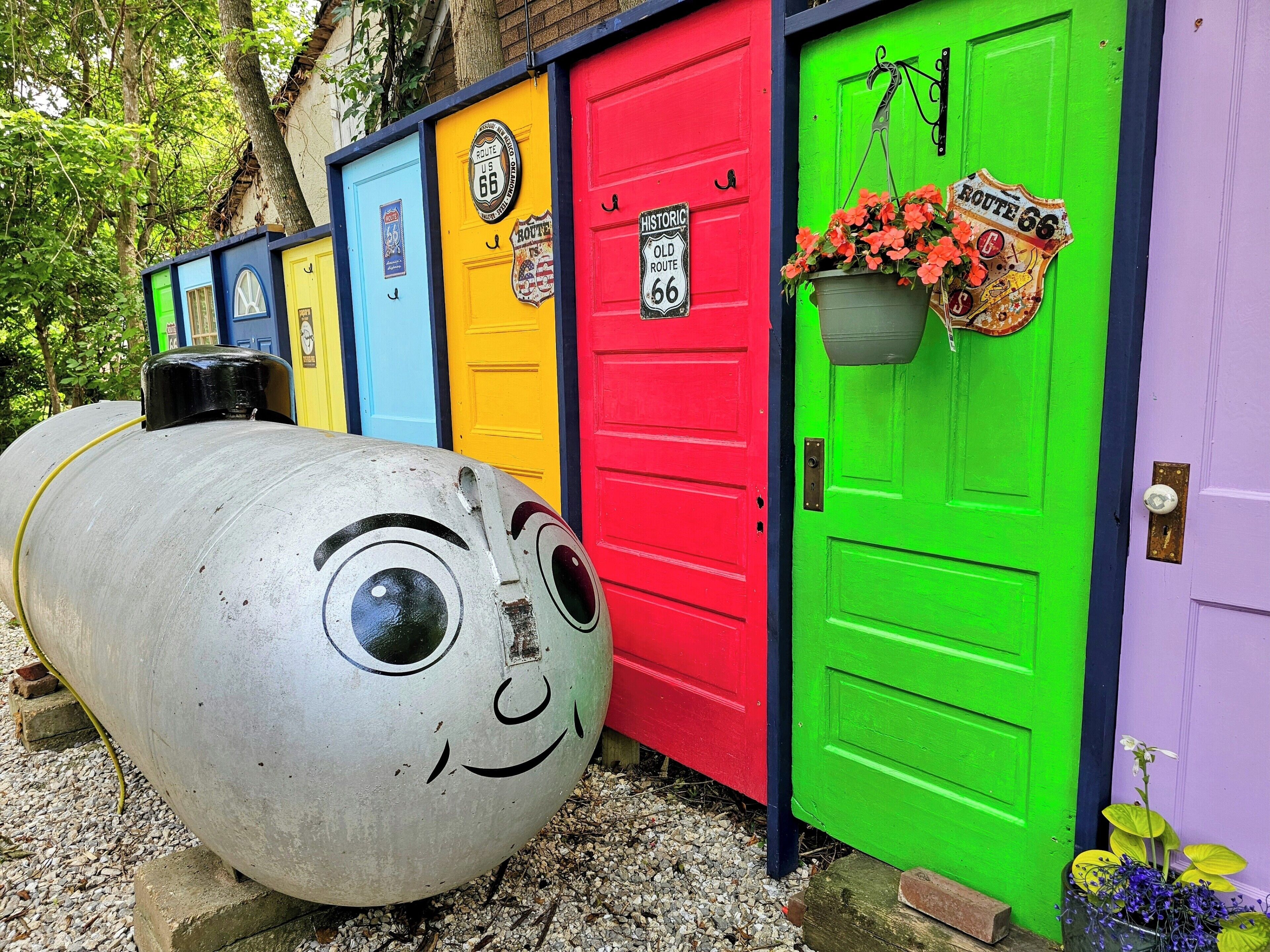 Enceinte de l’hébergement