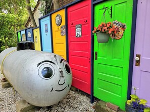 Overnattingsstedets uteområder