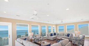 Smart TV - Agua Azul | Top Floor | Beach Front Home with Pool, Elevator, & Boardwalk (Gulf Shores)