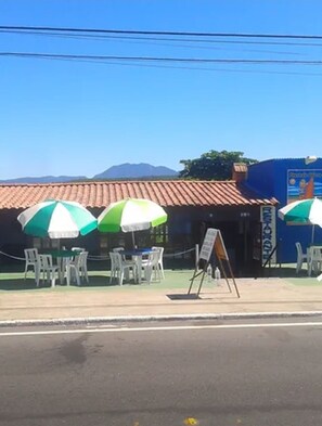 Voorkant van accommodatie