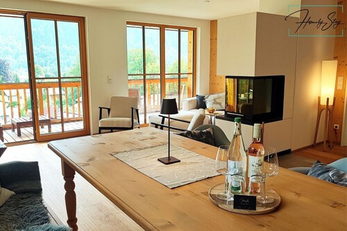 Relax in our dream holiday flat with sauna and mountain views!
