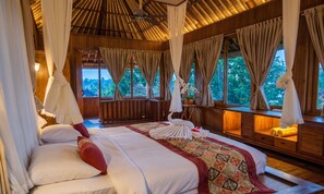 Villa, 2 Schlafzimmer, Gartenblick | 2 Schlafzimmer, Minibar, Schreibtisch, kostenloses WLAN