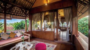 Vila, 2 kamar tidur, pemandangan kebun | Pemandangan taman