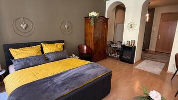 1 Schlafzimmer, kostenloses WLAN, Bettwäsche