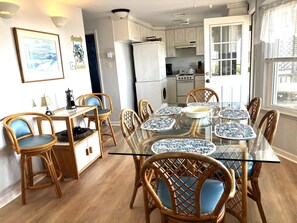 Dining - First floor ocean front duplex in Ship Bottom (Ship Bottom)