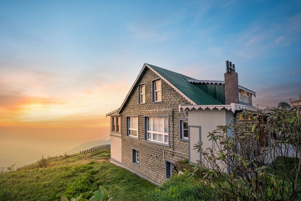 Façade de l’hébergement 