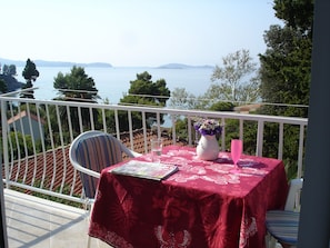 Deluxe Apartment, Balcony, Sea View | Free WiFi - Villa Fede (Zupa dubrovacka)