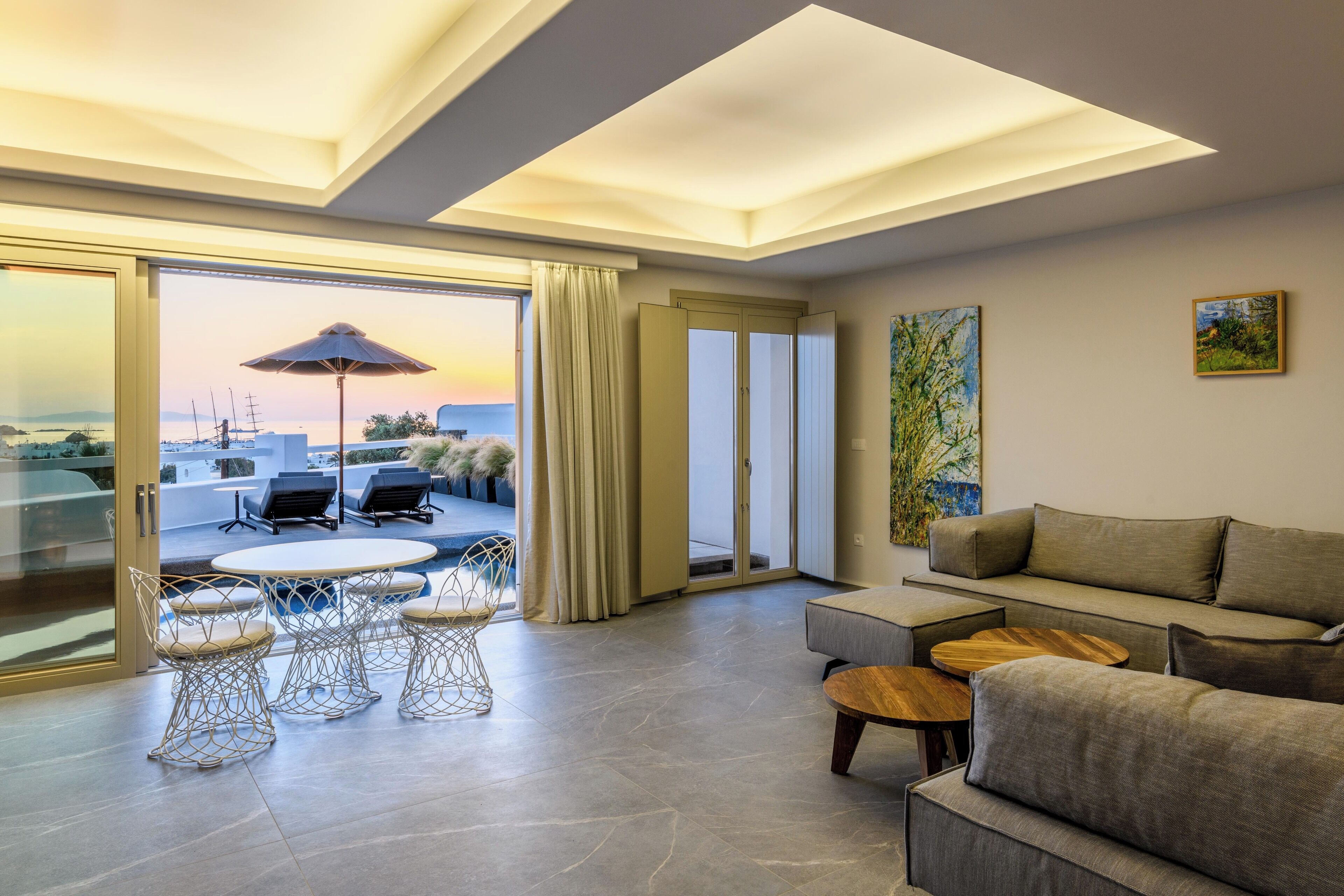 行政套房 | 客廳 | 電視