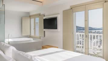 Luxury-Studiosuite, 1 King-Bett