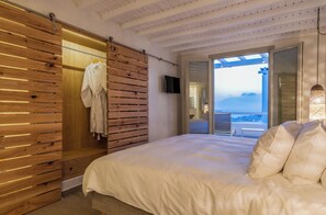 Suite Studio Luxe, 1 très grand lit | Literie de qualité supérieure, couette en duvet d'oie, surmatelas