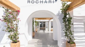 Fassade der Unterkunft