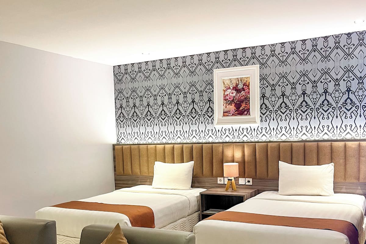 Phòng 2 giường đơn Junior, 2 phòng ngủ, không hút thuốc (Junior Suite Twin)
