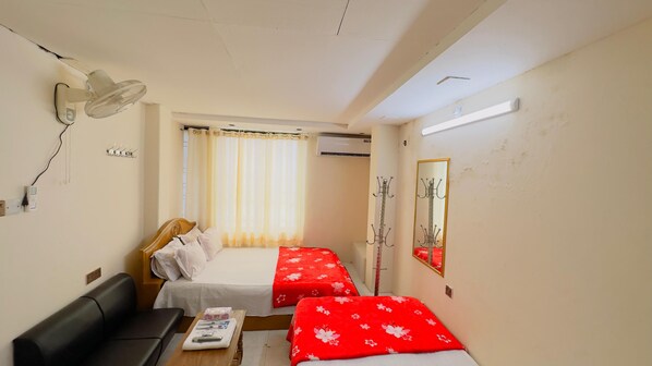 Pillow-top beds, free WiFi