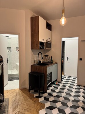 Private kitchen - Appartement Haut de Gamme Sopi (Paris)