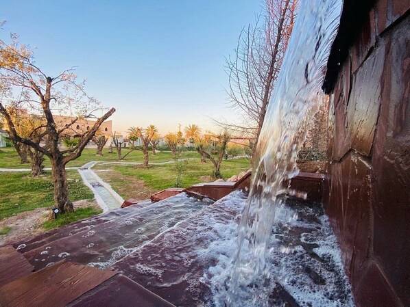 Terrain de l’hébergement 