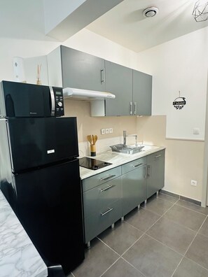 Fridge, microwave, oven, stovetop - Le petit Narbonnais historical center 4 min walk from train station (Narbonne)