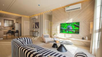 Luxury Apartment A10 - Premium | Woonruimte | Een televisie