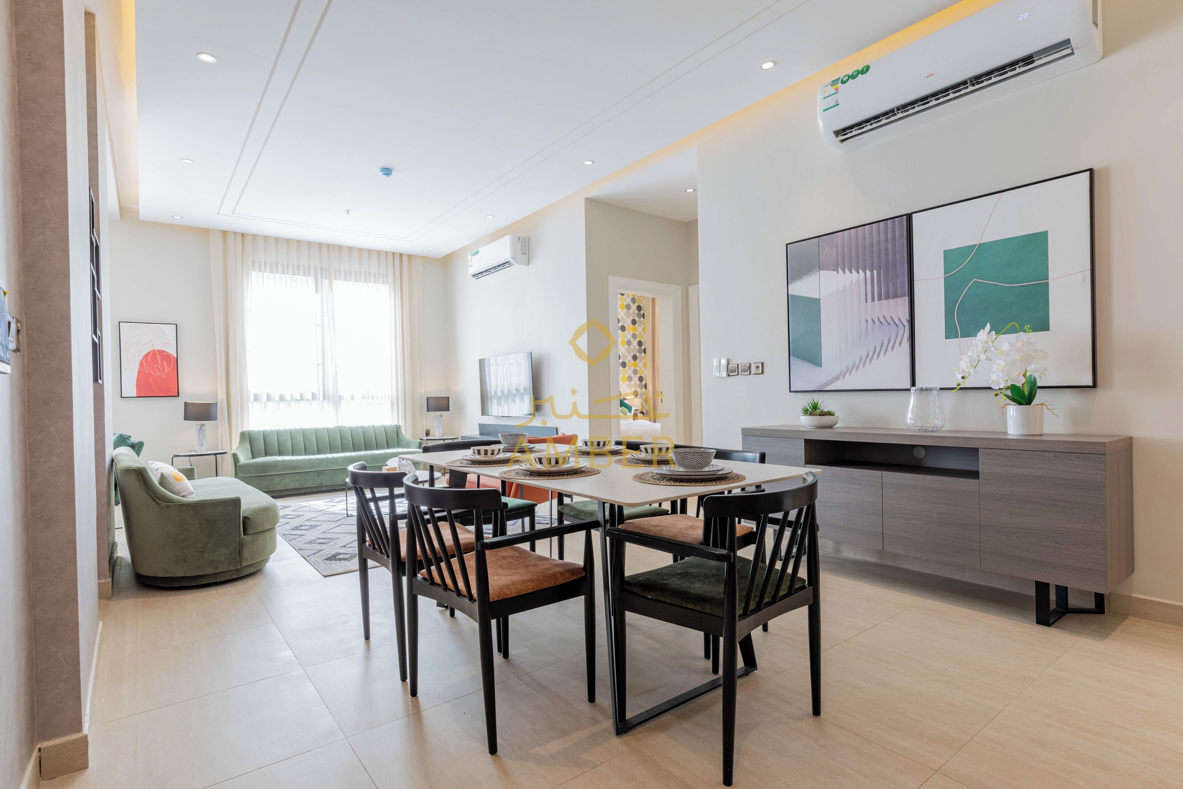 Luxury Apartment A5 - Modern | Living area | TV