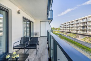 Leilighet, 1 soverom, adgang til basseng | Balkong