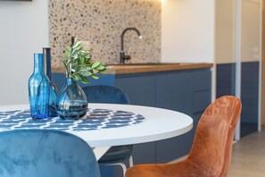 Comfort Studio | Private kitchen | Fridge, microwave, stovetop, toaster - Apartments Olea (Konavle)