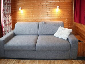 Interior - Studio for 4 with valley view, pets allowed (Les Orres)