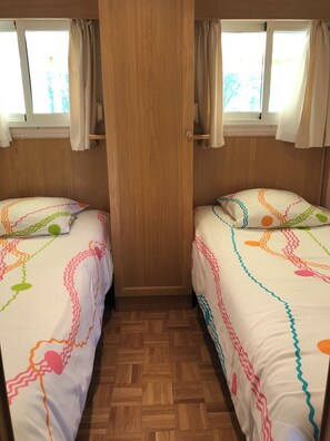 3 slaapkamers, een strijkplank/strijkijzer