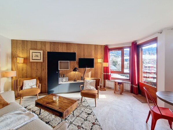 TV - Le Balsa-appartement- 5pers- Proche Centre (Les Gets)