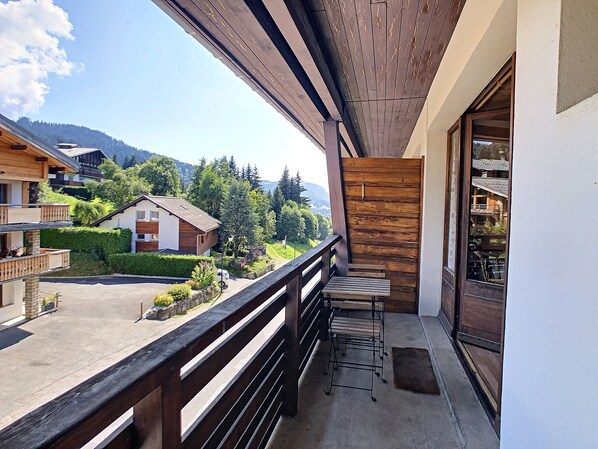 Outdoor dining - Edelweiss- appartement - 7pers -proche centre (Les Gets)