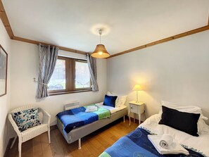 3 habitaciones, wifi gratis y ropa de cama 
