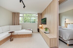 Apartment (1 Bedroom) | Living area | 32-inch TV with digital channels